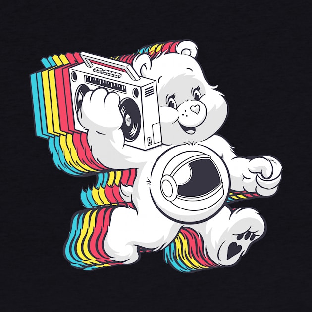 Funky Bear by DrawingsFromHell